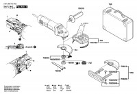 Bosch 0 601 386 903 Gws 14-150 C Angle Grinder 230 V / Eu Spare Parts